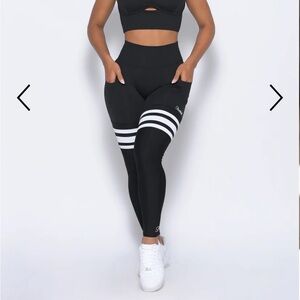 Bombshell Perform Thigh High Leggings with pockets